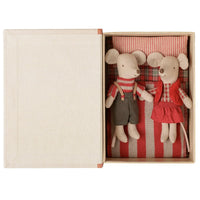Thumbnail for Maileg Christmas Twin Mice in Book