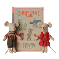 Thumbnail for Maileg Christmas Twin Mice in Book
