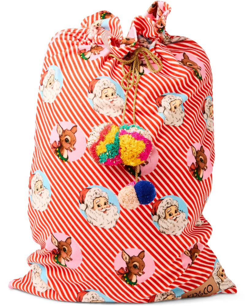 Velvet Santa Sack