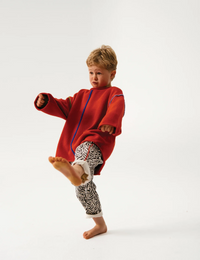 Thumbnail for Comfy Knit Jumper Red