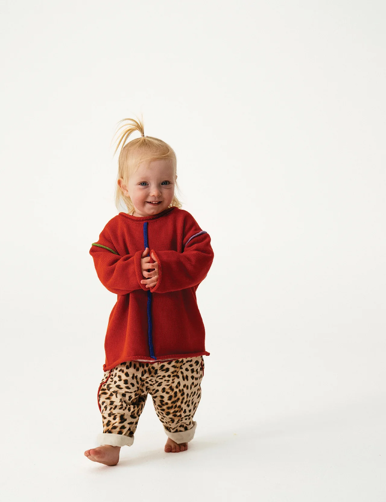 Comfy Knit Jumper Red