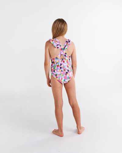 Confetti Pink One Piece Bathers