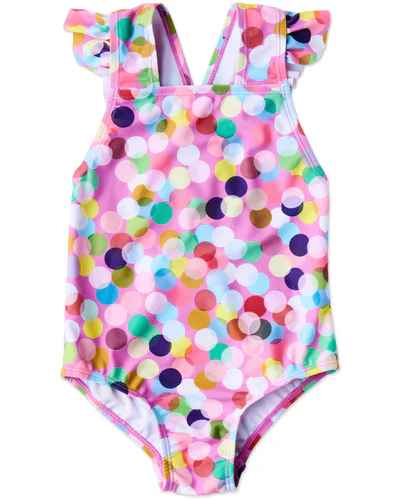 Confetti Pink One Piece Bathers