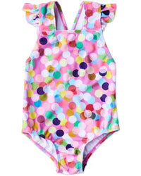 Thumbnail for Confetti Pink One Piece Bathers