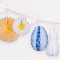 Thumbnail for Meri Meri Honeycomb Easter Bunny Garland
