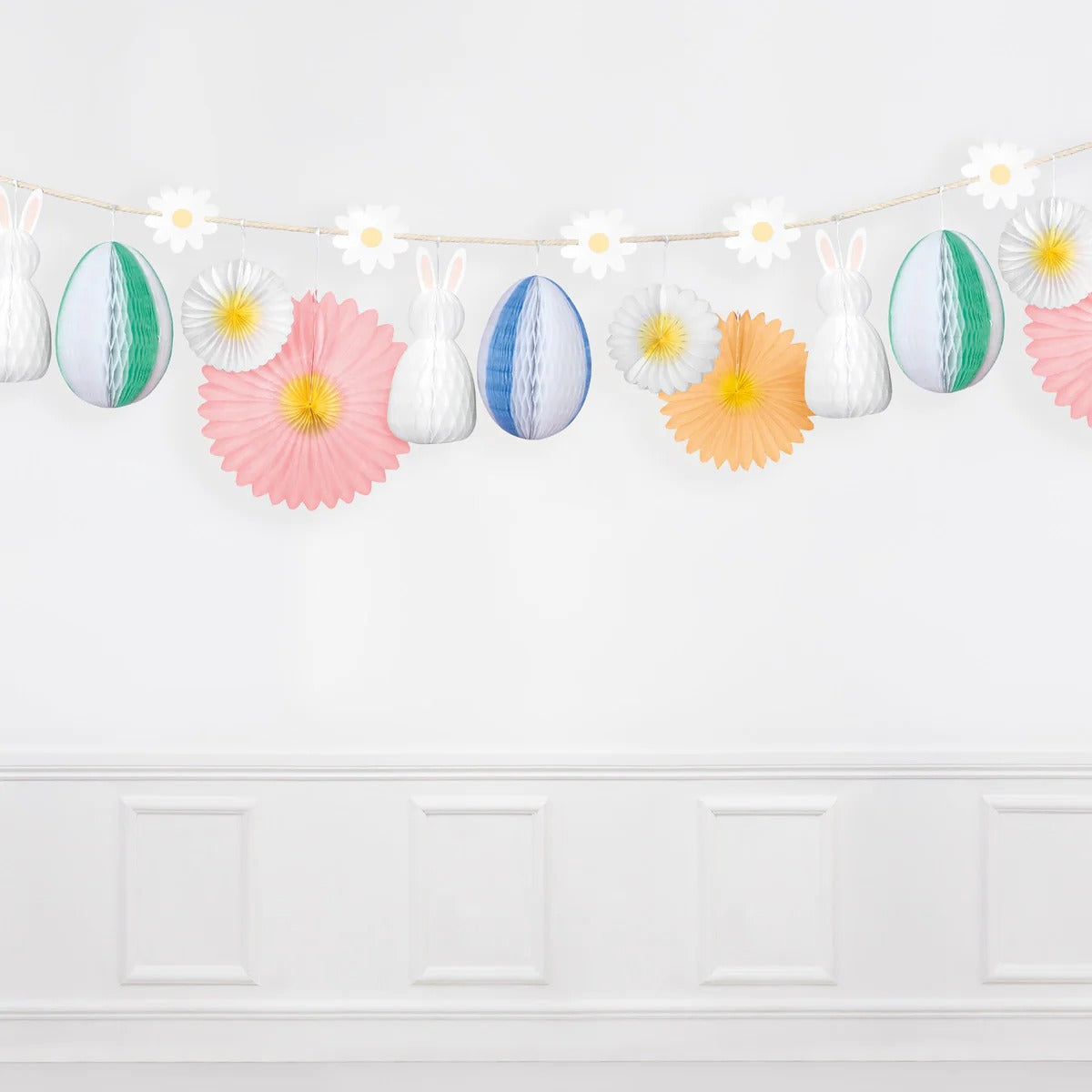 Meri Meri Honeycomb Easter Bunny Garland