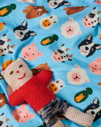 Farm Friends Organic Cotton Quilt Cover