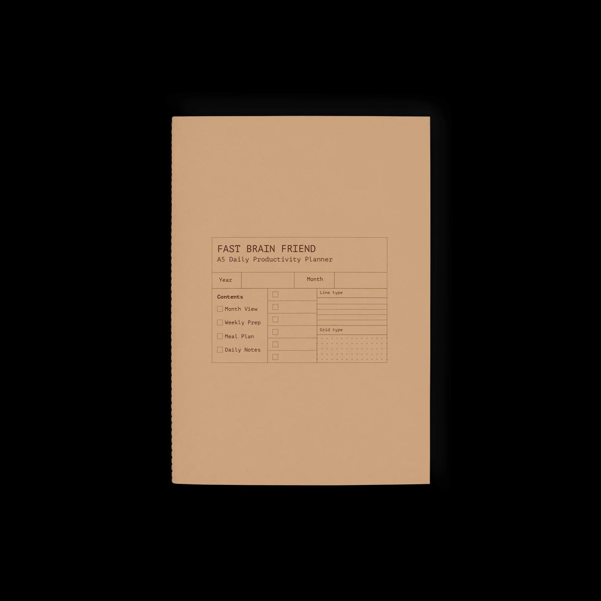Fast Brain Daily Productivity Planner