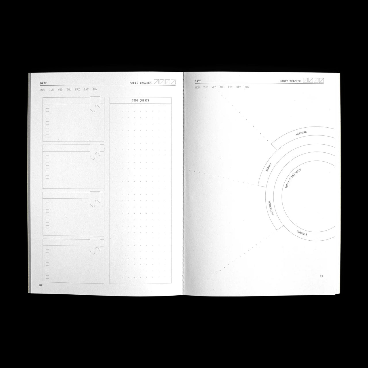 Fast Brain Daily Productivity Planner