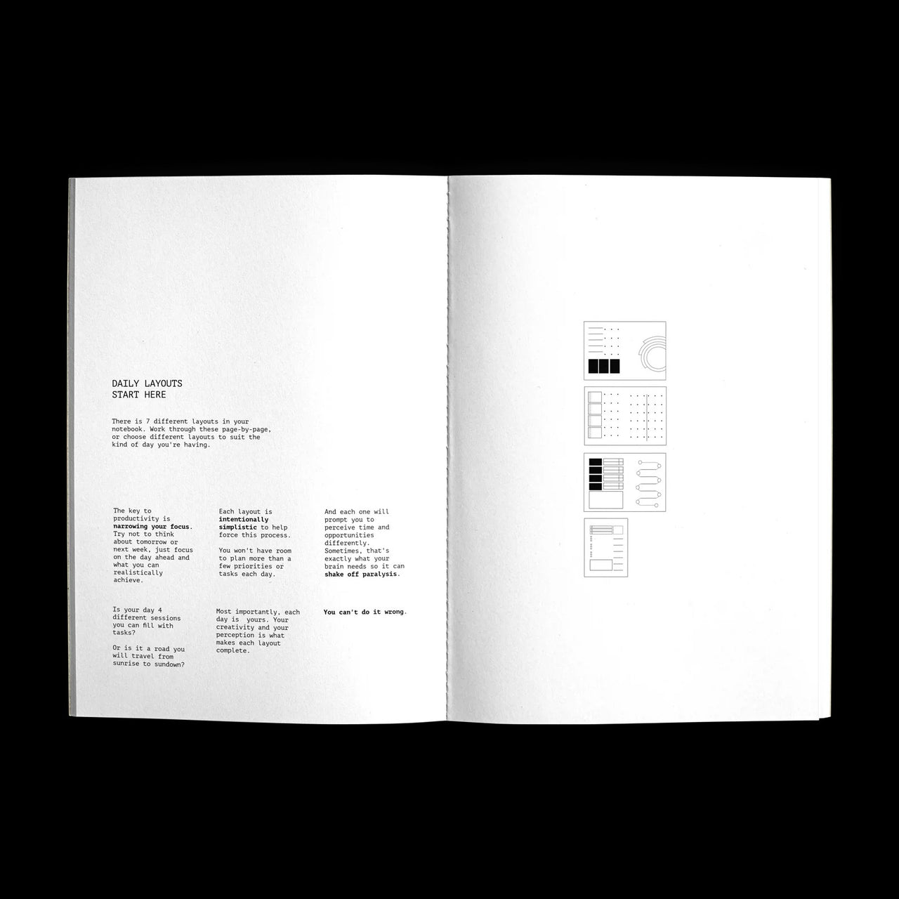 Fast Brain Daily Productivity Planner