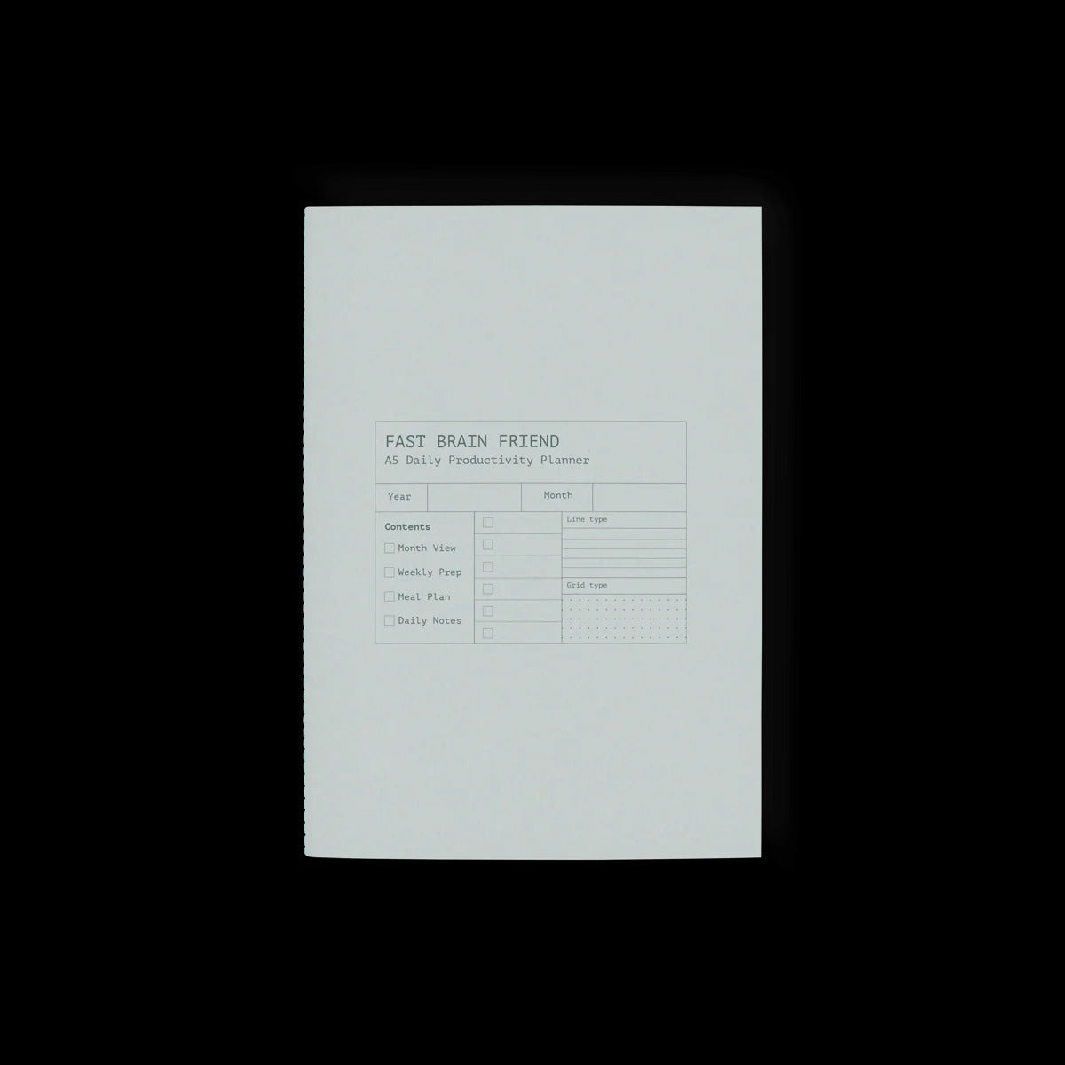 Fast Brain Daily Productivity Planner
