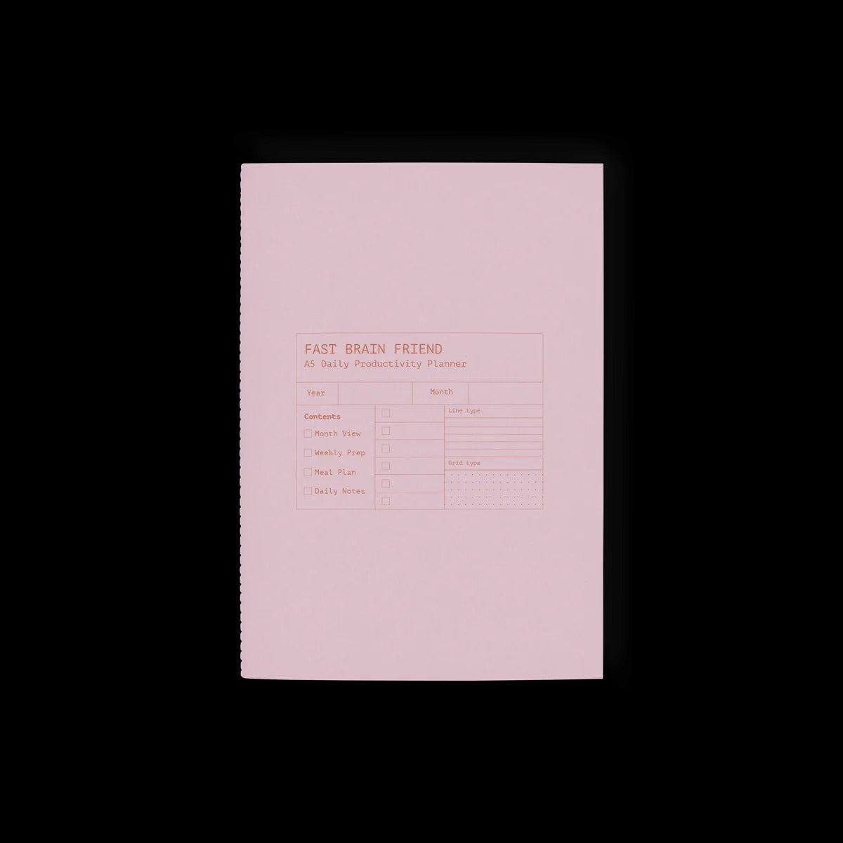 Fast Brain Daily Productivity Planner