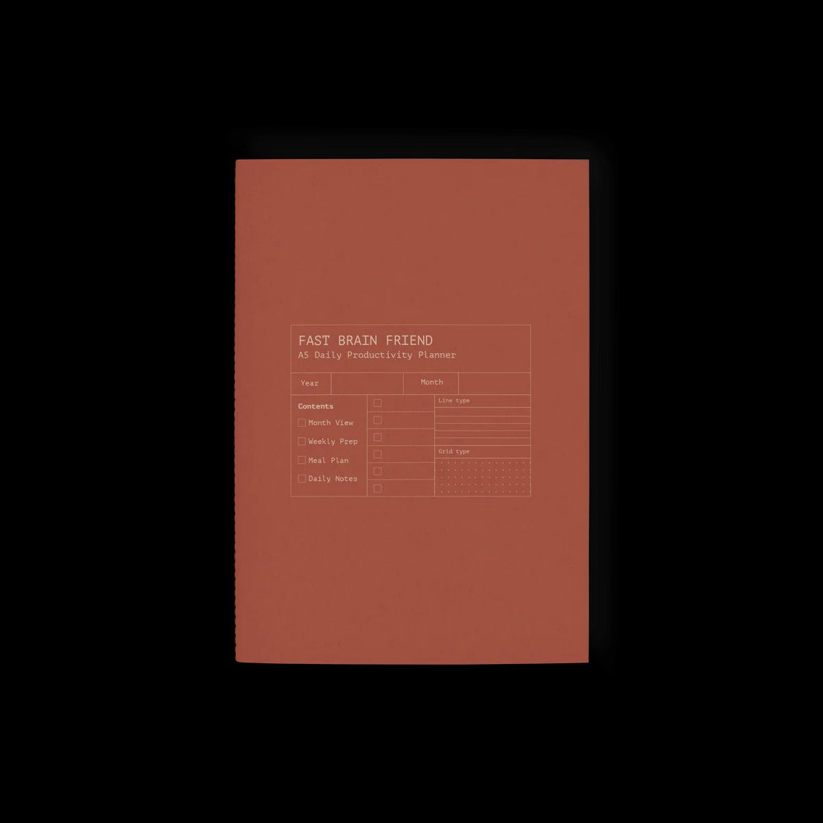 Fast Brain Daily Productivity Planner