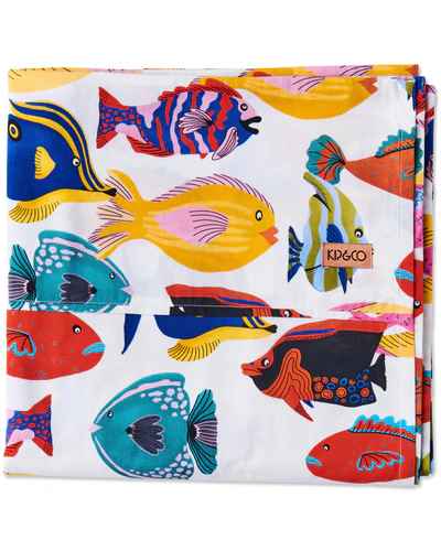 Fishy Business Organic Cotton Flat Sheet