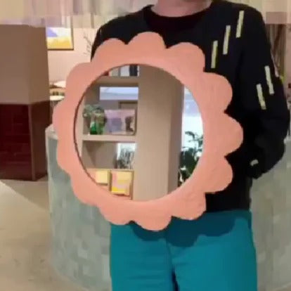 Flower Power Mirror