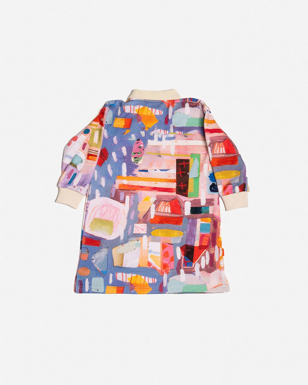 French Terry Dress September Rain