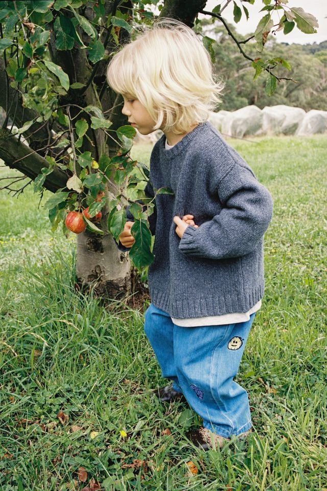 Organic Fruit Salad Denim Pants