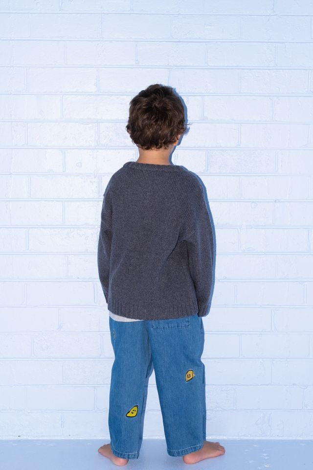 Organic Fruit Salad Denim Pants