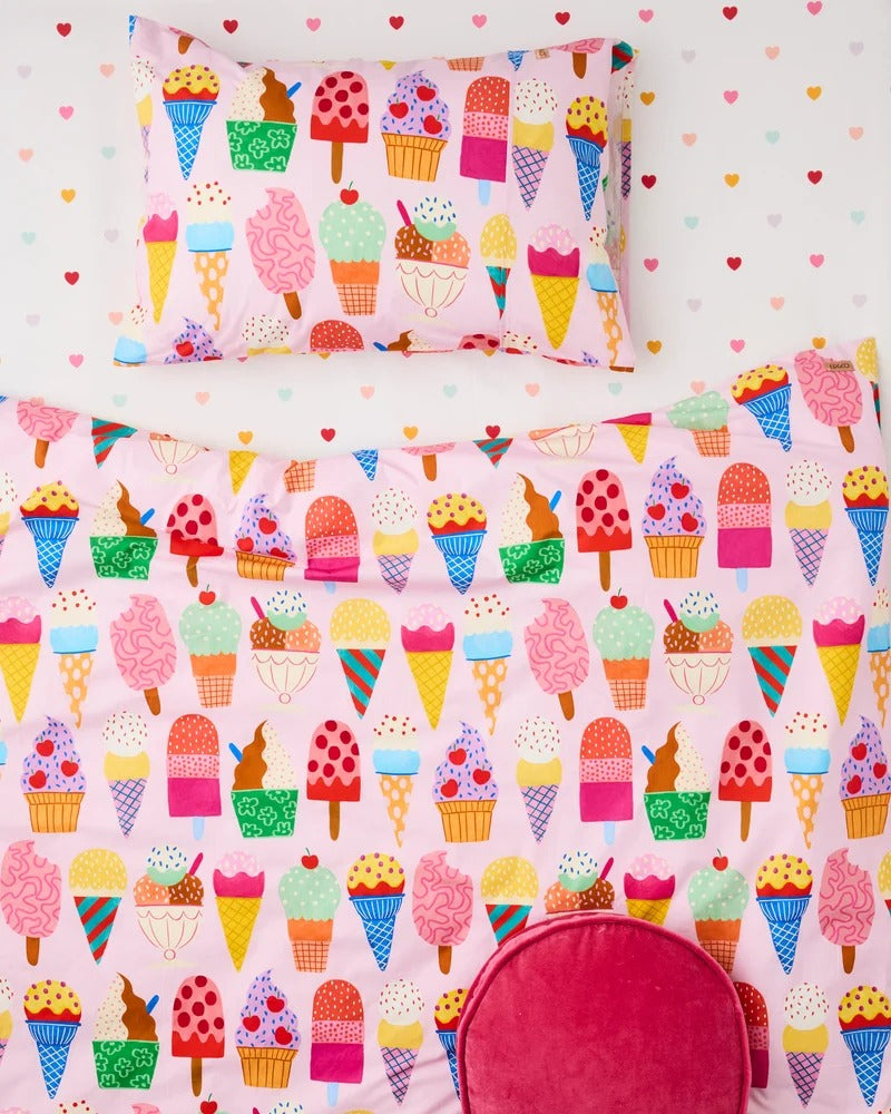 Gelato Organic Cotton Pillowcase