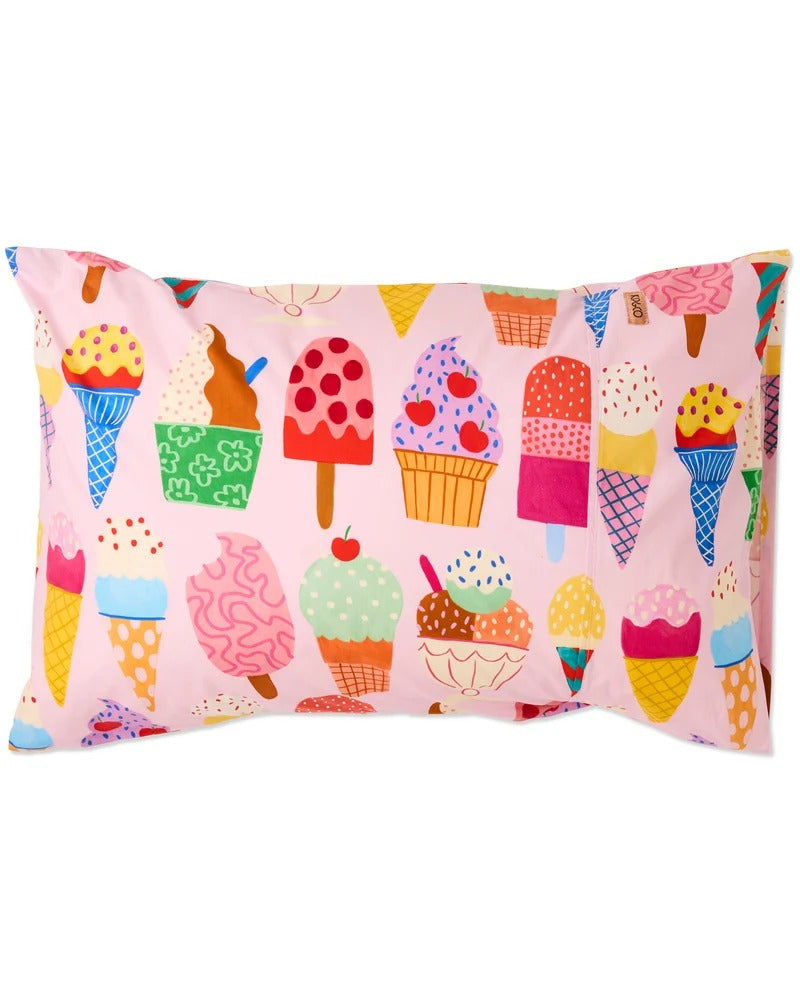 Gelato Organic Cotton Pillowcase