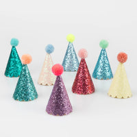 Thumbnail for Glitter Mini Party Hats