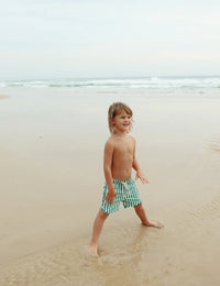 Thumbnail for Striped Boardshort Green