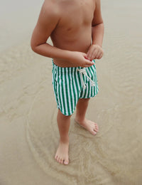 Thumbnail for Striped Boardshort Green