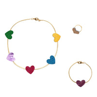 Thumbnail for Heart Jewellery Set