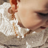 Thumbnail for Honey Baltic Amber Baby Necklace NO LETTER