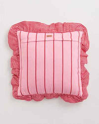 Thumbnail for Iced Vovo Stripe Frill Upholstery Cushion