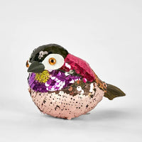 Thumbnail for Jasper Clip on Sequin Bird Fuchsia