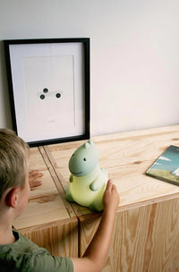 Thumbnail for Jeroom Dino Clay Led Nightlight Sage