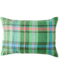 Thumbnail for Jewel of The Nile Tartan Linen Pillowcase