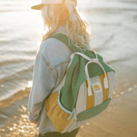 Thumbnail for Corduroy Splice Eco Kids Backpack - Lagoon