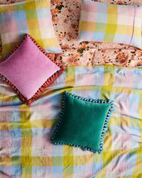 Thumbnail for Latigo Bay Velvet Tassel Cushion