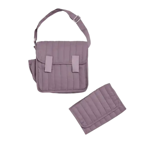 Lavender Carrie Convertible Changing Set