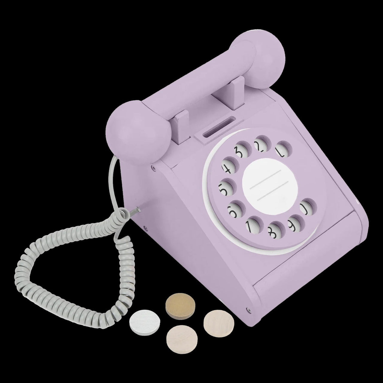 Imagine That Wooden Rotary Telephone