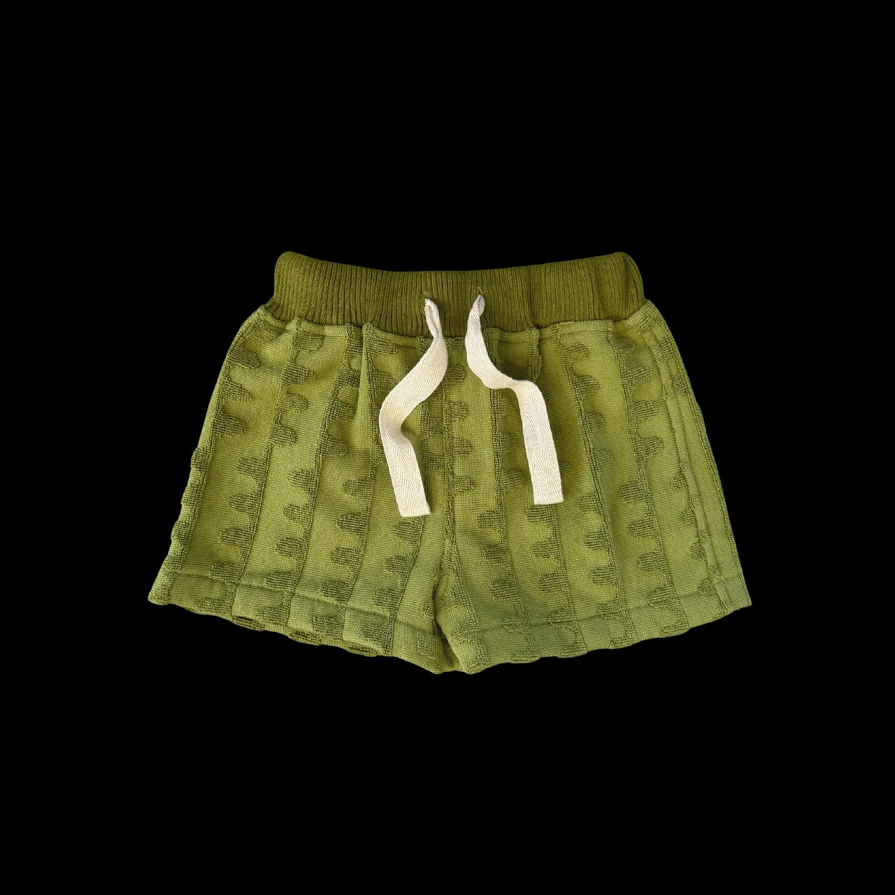 Terry Towelling Flow Shorts Leaf