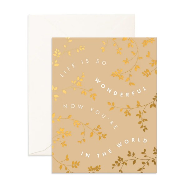 Life is Wonderful Greeting Card