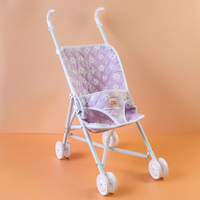 Thumbnail for Folding Doll Stroller - Lilac Daisy