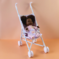 Thumbnail for Folding Doll Stroller - Lilac Daisy