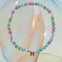 Thumbnail for Lollie Youth Necklace with Gold Initial