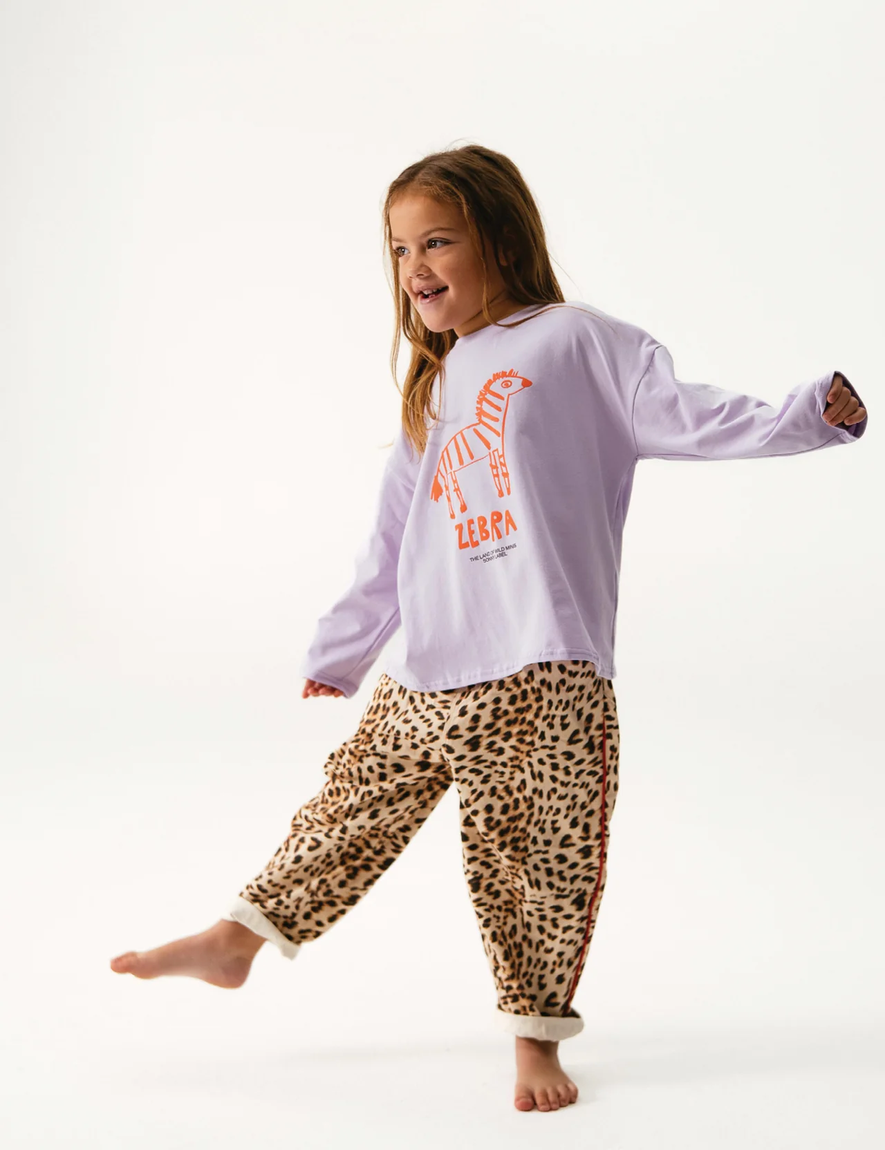 Animal Tee Lilac