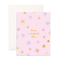 Thumbnail for Magical Day Starfish Greeting Card