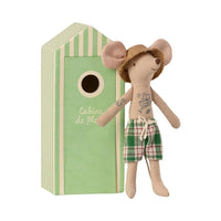 Thumbnail for Maileg Beach Mouse Dad in Cabin