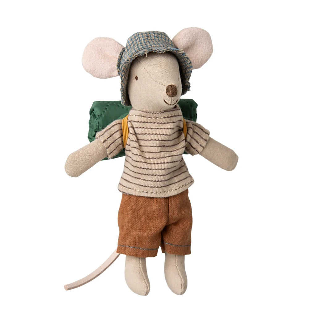Maileg Hike Mouse Big Brother Thin Stripes