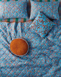 Thumbnail for Marmalade Sky Round Boucle Cushion
