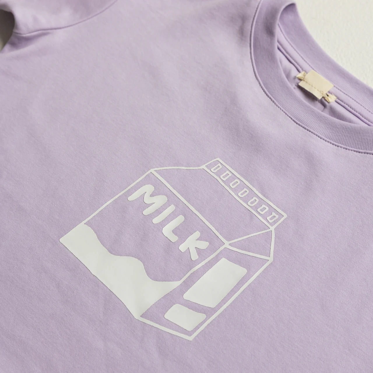 Milk Boxy Tee Lavender