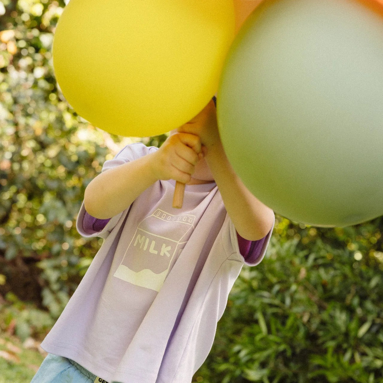 Milk Boxy Tee Lavender