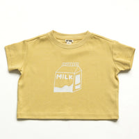 Thumbnail for Milk Boxy Tee Mustard